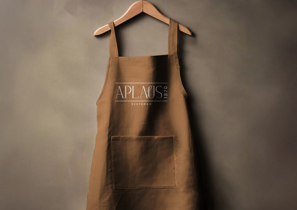 Logo ja veebidisain restoranile Aplaus 1870